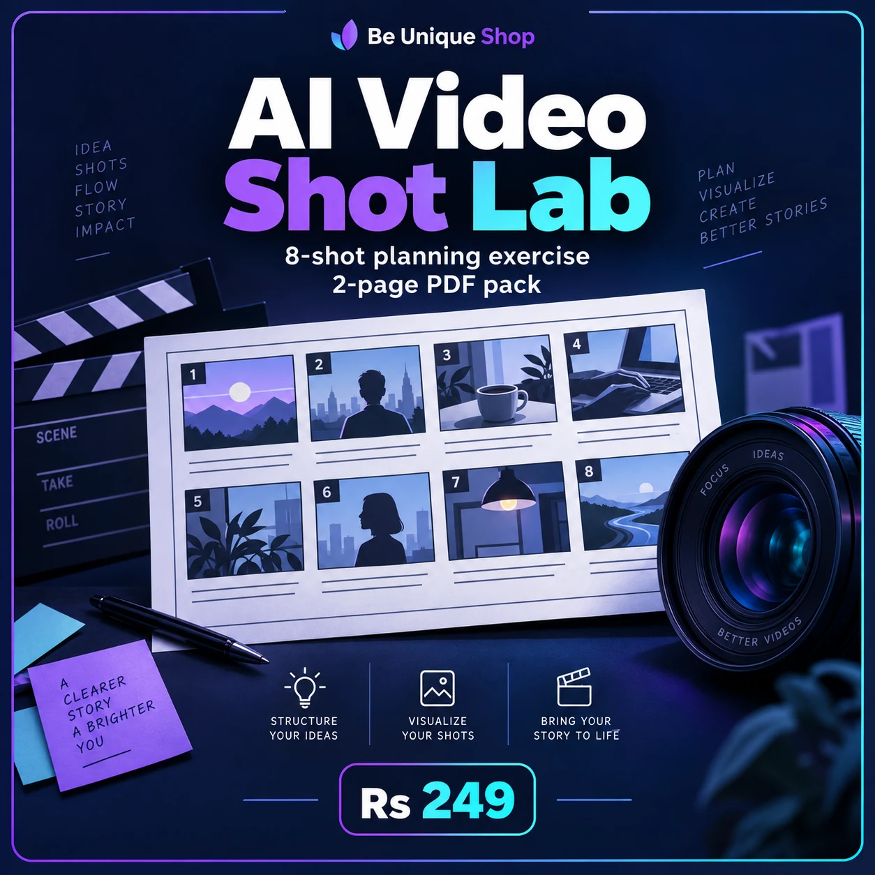 Illustrative cover for AI Video Shot Lab