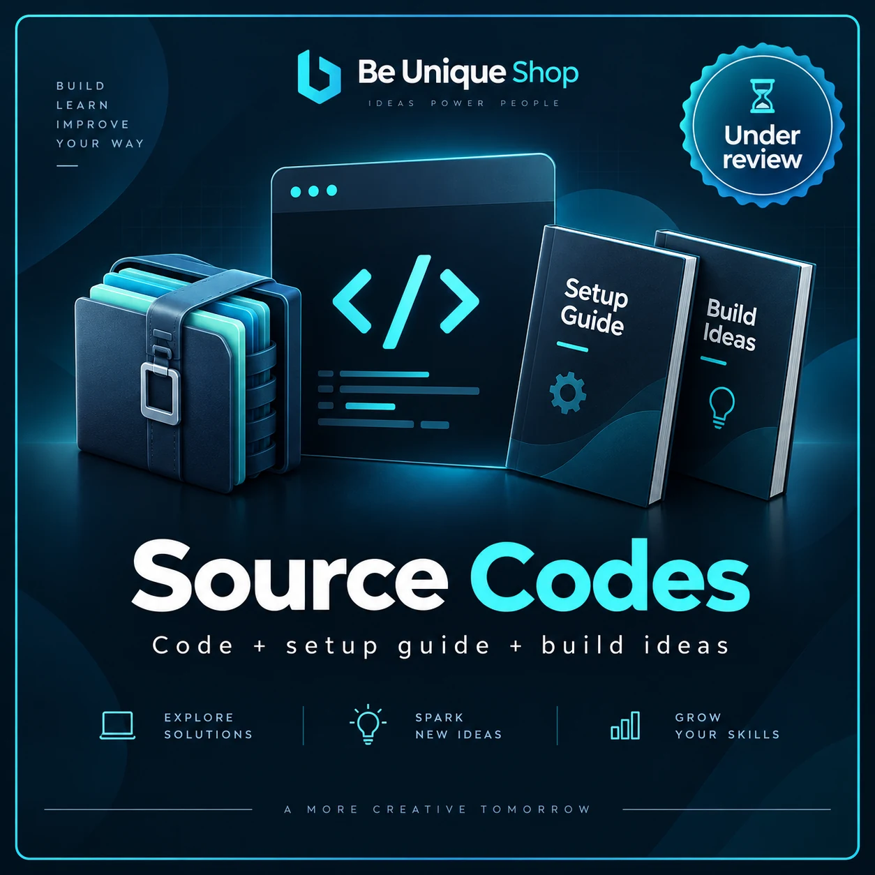 Source Codes category illustration marked Under review