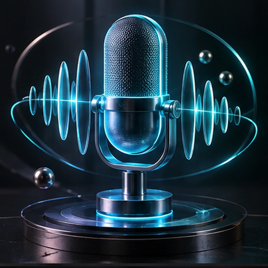 Generated concept art for Voice assistant starter source